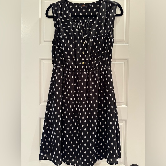 DEX Black and white dress - Picture 1 of 4